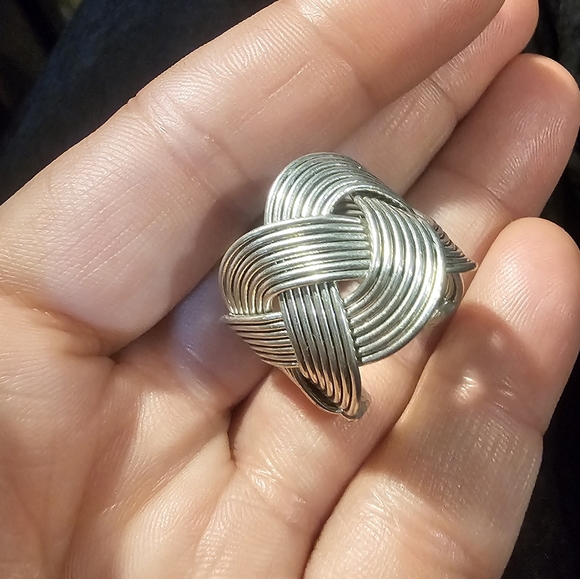 Infinity Weave Ring - Picture 2 of 5